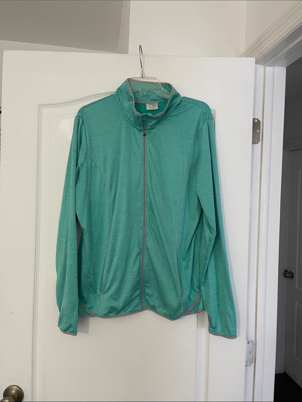 Lightweight Women's Teal Full-Zip Ski Jacket